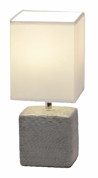 Stolová lampa Orlando 4458 (sivá + prírodná)