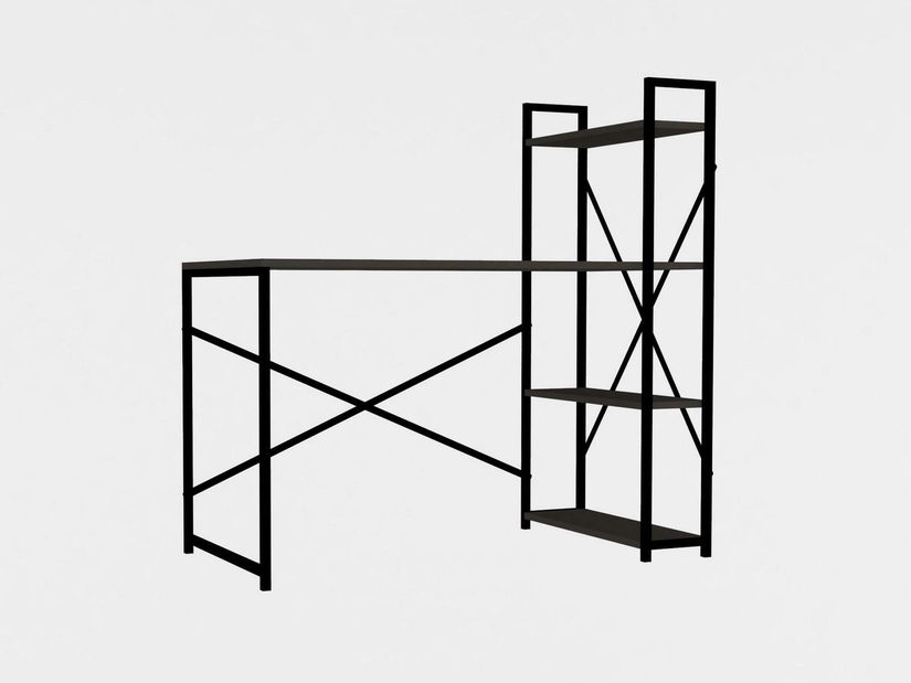 PC stolić Kulevu (antracit) 