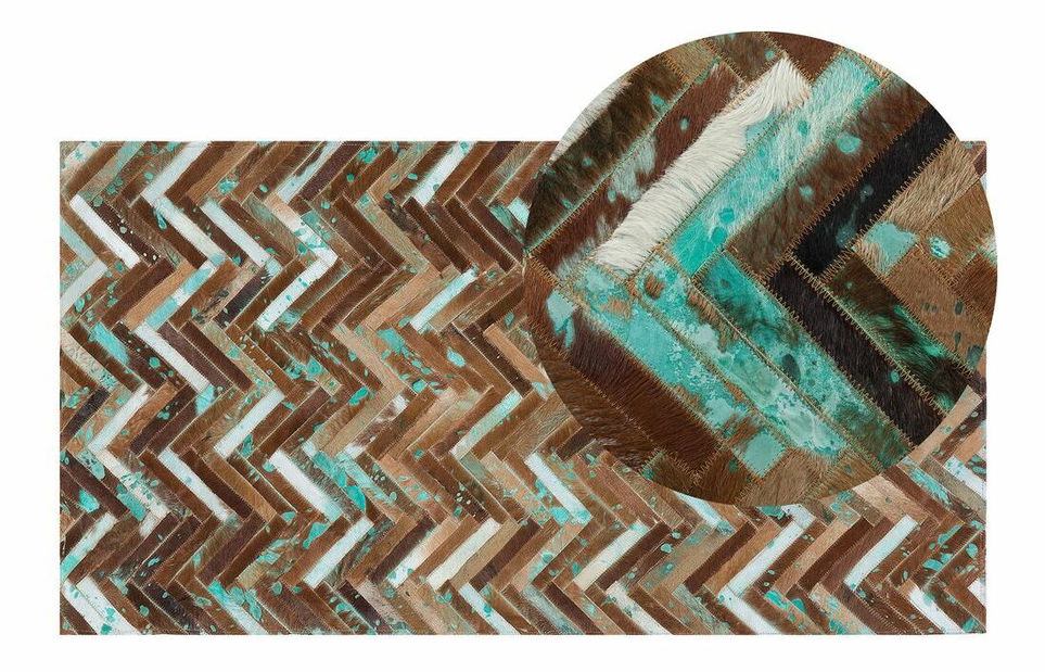 Koberec 150 cm Alasa (zlatohnedá)