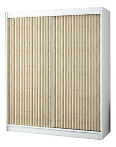 Dulap de haine 180 cm Ladonna 1 (alb mat)