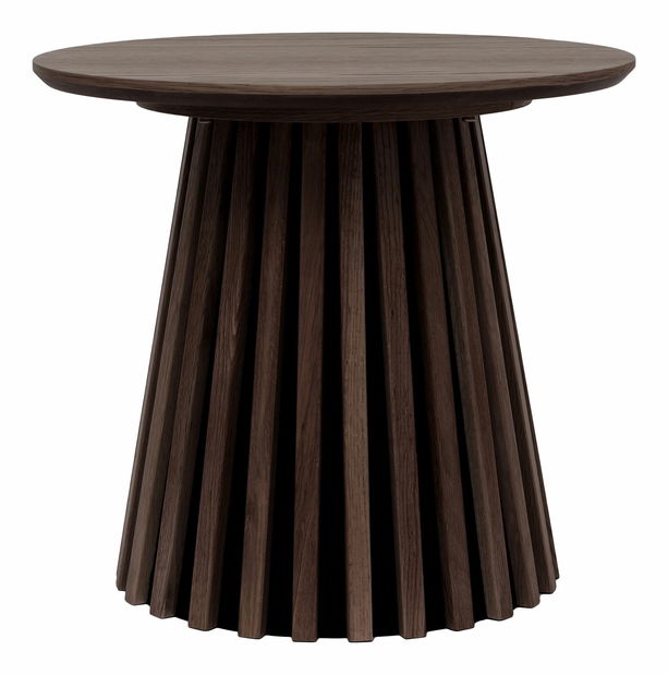 Príručný stolík Omirina 3 (tmavohnedá)