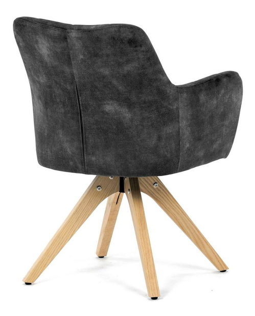 Jedálenská stolička Hegel (čierna)