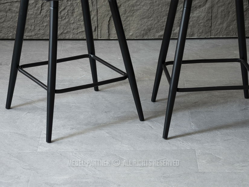 Scaun bar Moan (grafit + negru)