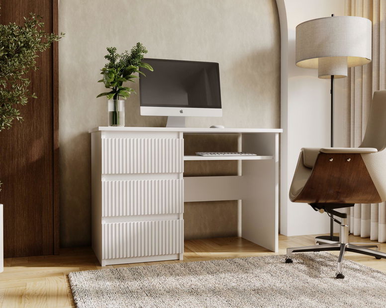 Masă PC Ferraro (alb)