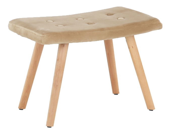 Fotel puffal Lager New (bézs) 