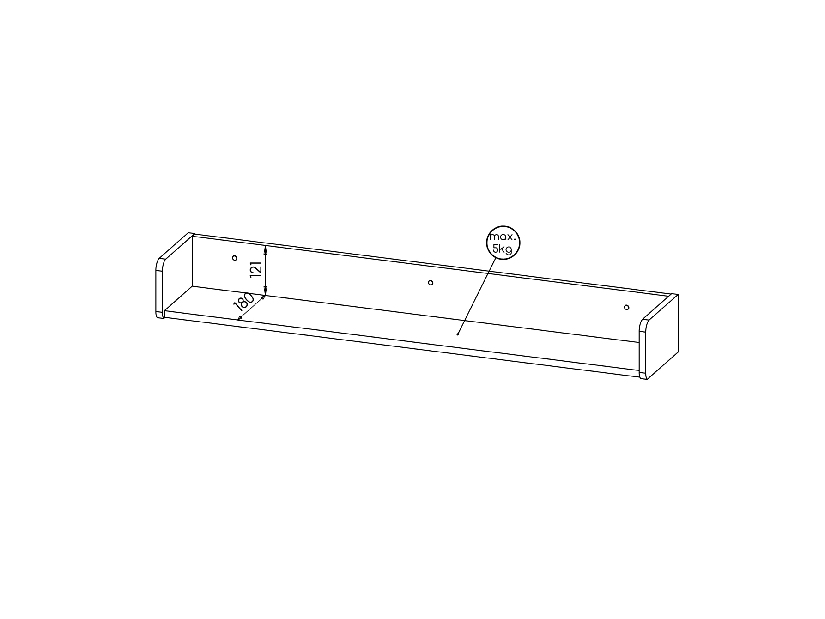 Raft Phelan P15 (Nuc warmia + Negru)