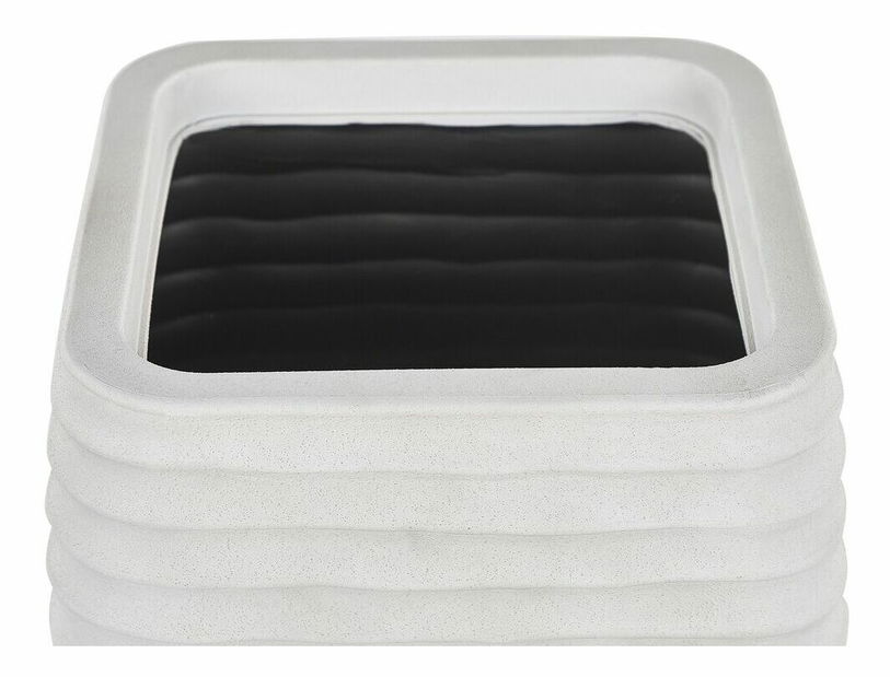 Kvetináč Parik (biela popolavá)