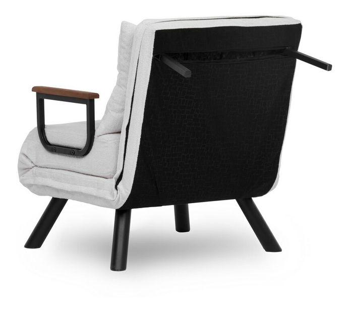 Széthúzható fotel Sandy (krém)