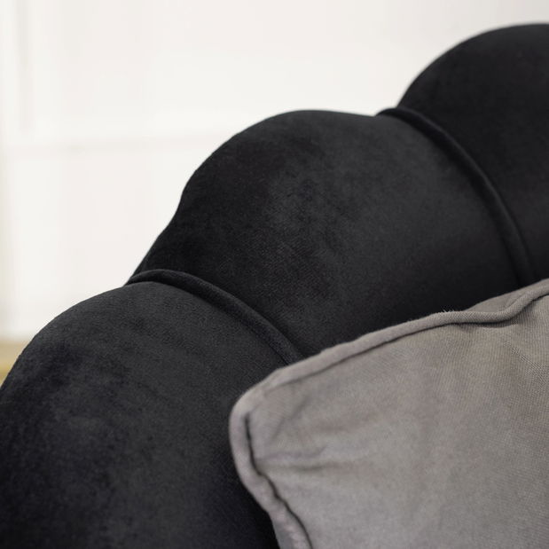 Pohovka Zendy (čierna) 