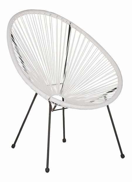 Set mobilier de grădină Alvarez (alb)