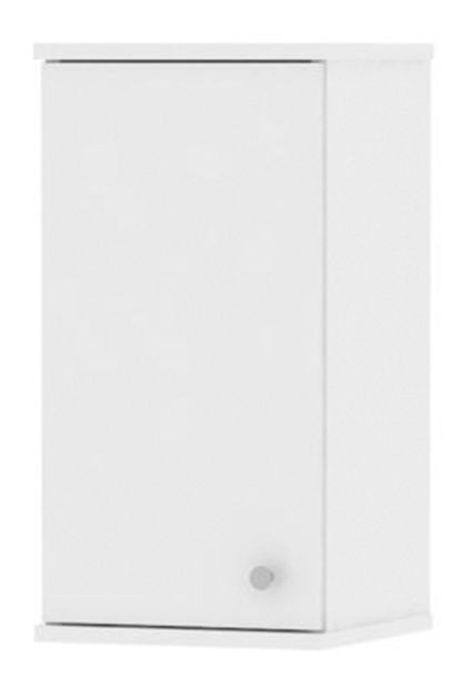 Kúpeľňová skrinka na stenu Tarika Si09 1D biela
