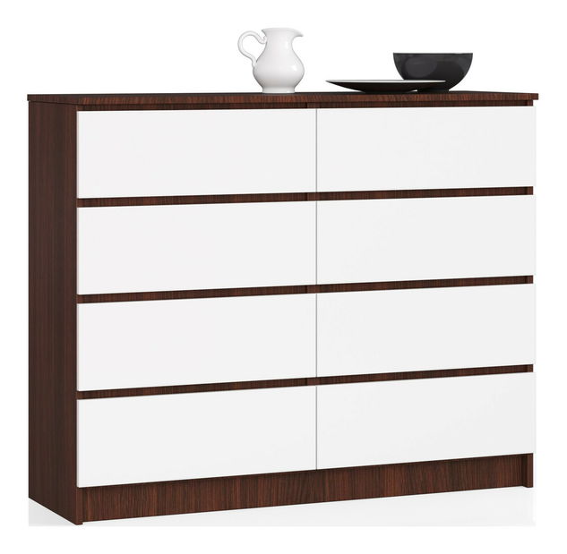 Komoda Kohen (wenge + biela)