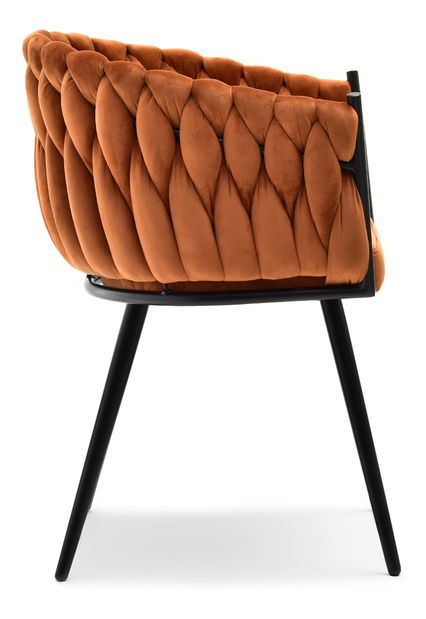 Étkezőszék Radio (réz + fekete)