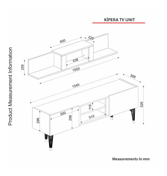 Obývacia stena Boteko 2 (dub) 