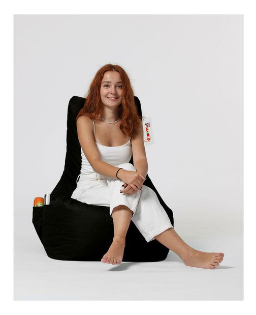 Babzsák Dust (fekete)