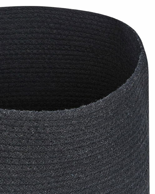 Set 2 ks úložných košov Seara (čierna) 