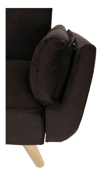 Rozkladacia pohovka Filly (hnedá)