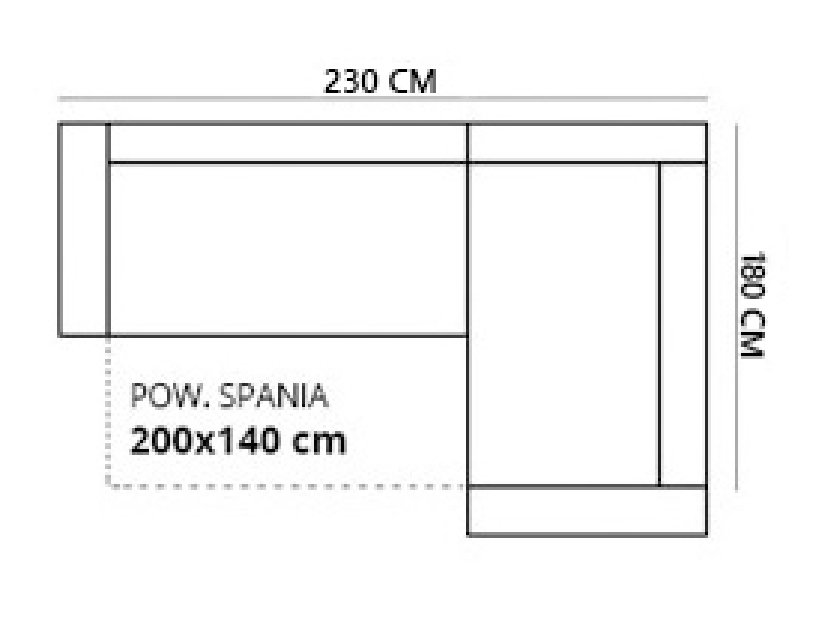 Kutna garnitura Gavriel (siva + crna) (s policom) (D)