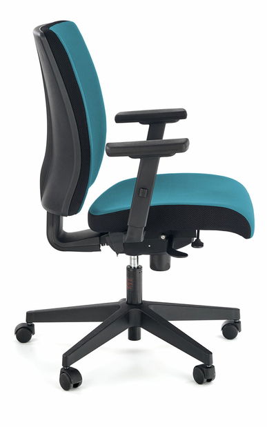 Scaun de birou Panpo (albastru + negru)