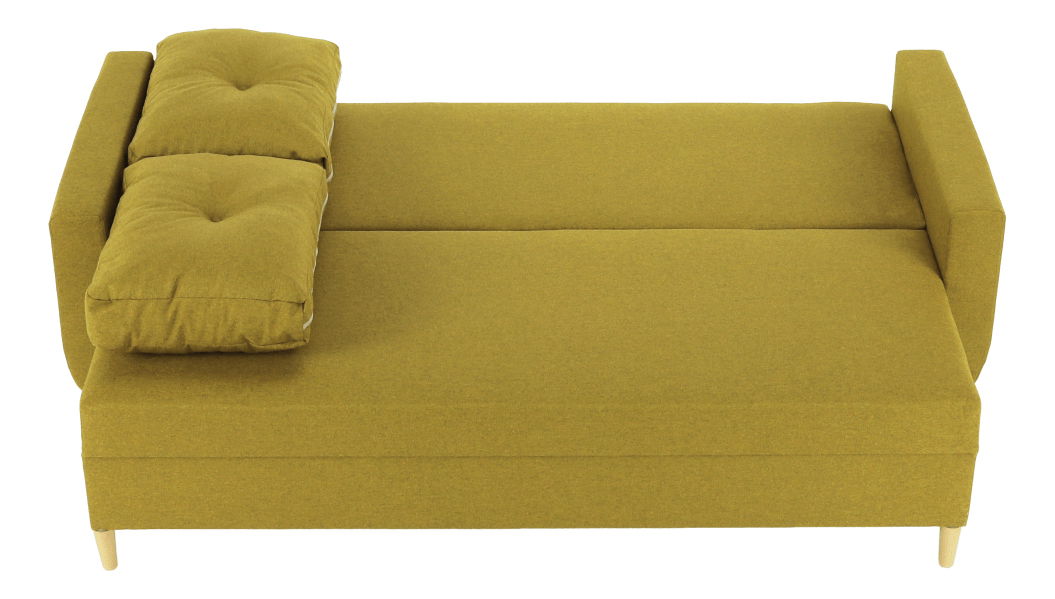 Rozkladacia pohovka Dollar (horčicová)