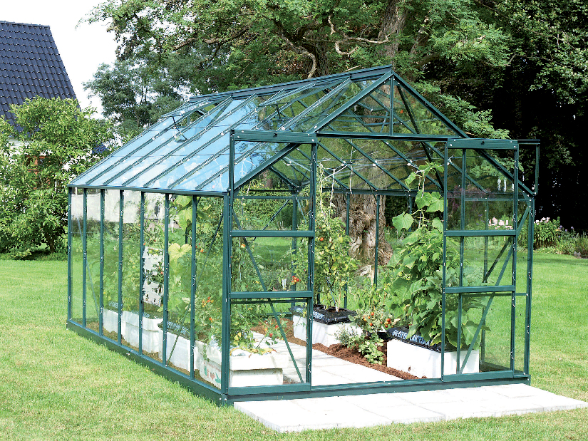 Stil clasic Greenhouse Jupiter 11500 (sticlă + verde)