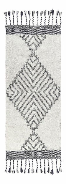 Koberec 80 x 150 cm Erra (biela)