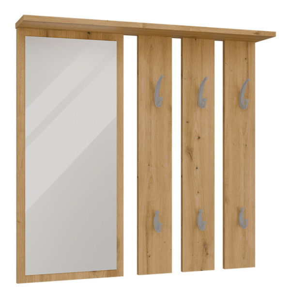 Akasztós panel Oasis 1 (artisan tölgy) (tükörrel)