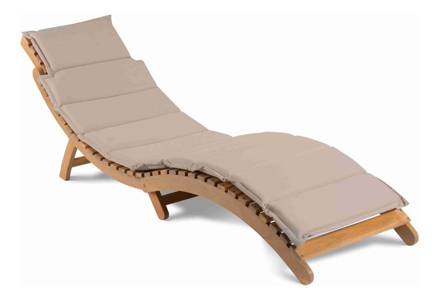 Zahradné lehátko Adria (prirodná)