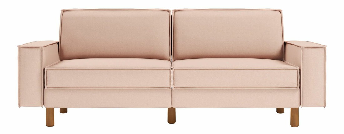 Pohovka trojsedačka Spary 3 (lososová + orech)