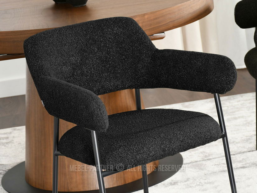 Scaun sufragerie Exigente (negru)