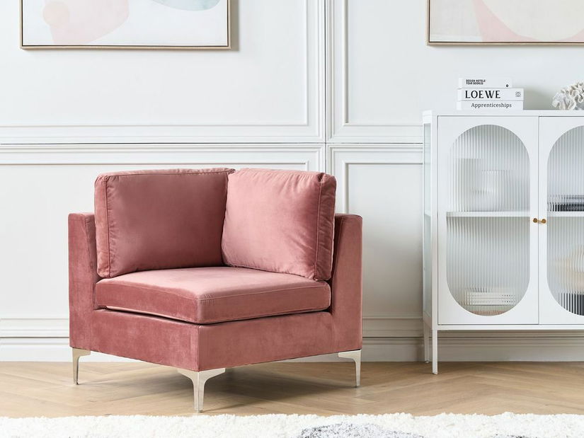 Kreslo Eldridge (tmavoružová)