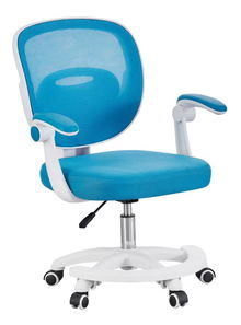 Kancelárska stolička Trapani 2 (modrá + biela)