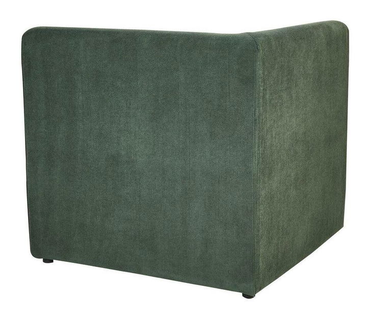 Pohovka trojsedačka s taburetkou Lemia (zelená)