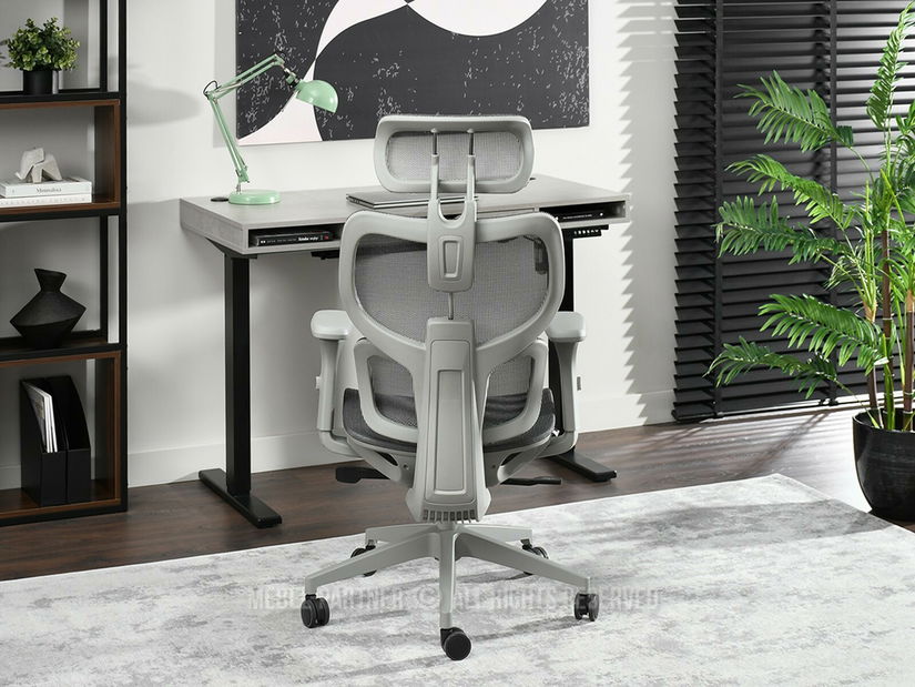 Fotoliu de birou Huio (gri)