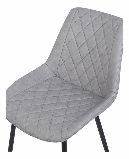 Set 2ks. jedálenských stoličiek Masar (svetlosivá)