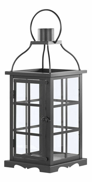 Svietnik 42 cm Carsten (čierna)