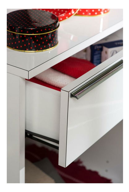 Komoda na kotačima Aderyn 1 (bijela)