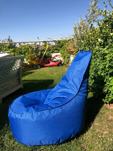 Fotoliu puf Activio (albastru)