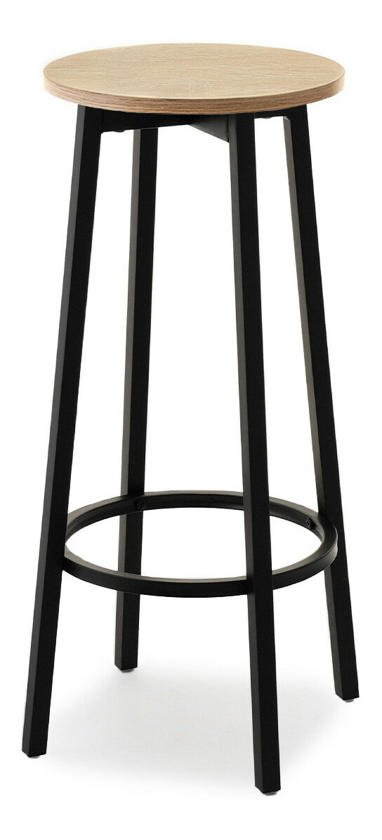 Barová stolička Boredom (čierna)