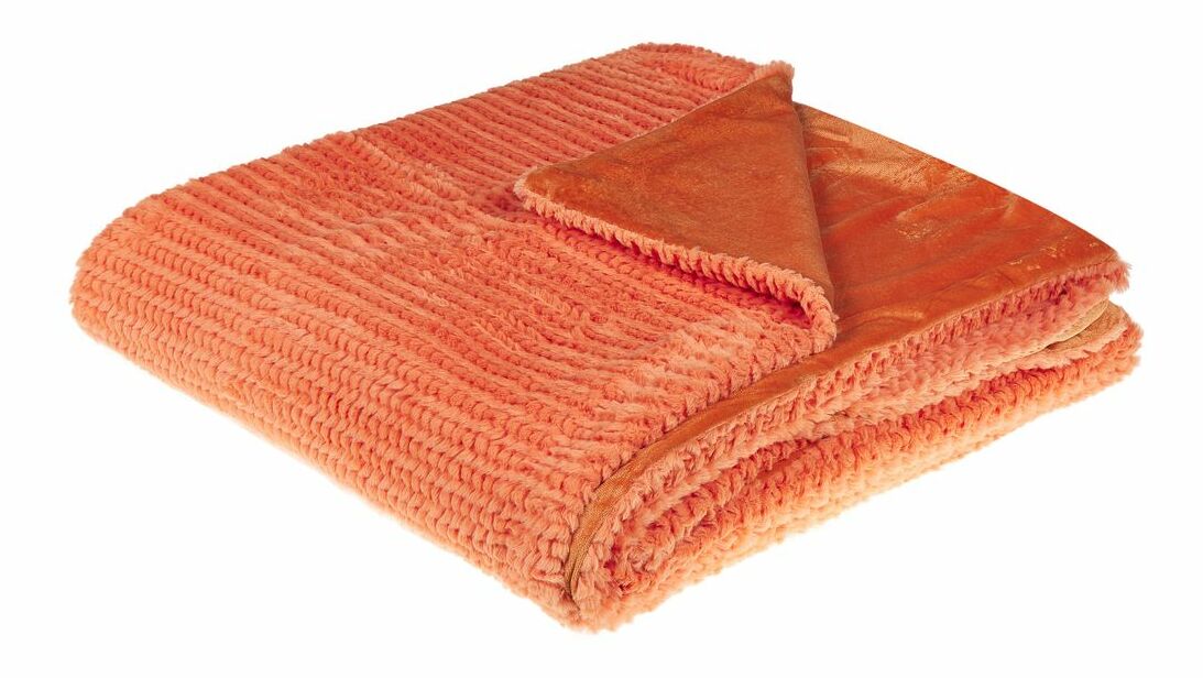 Pătură 200 x 220 cm Breeze (portocaliu)