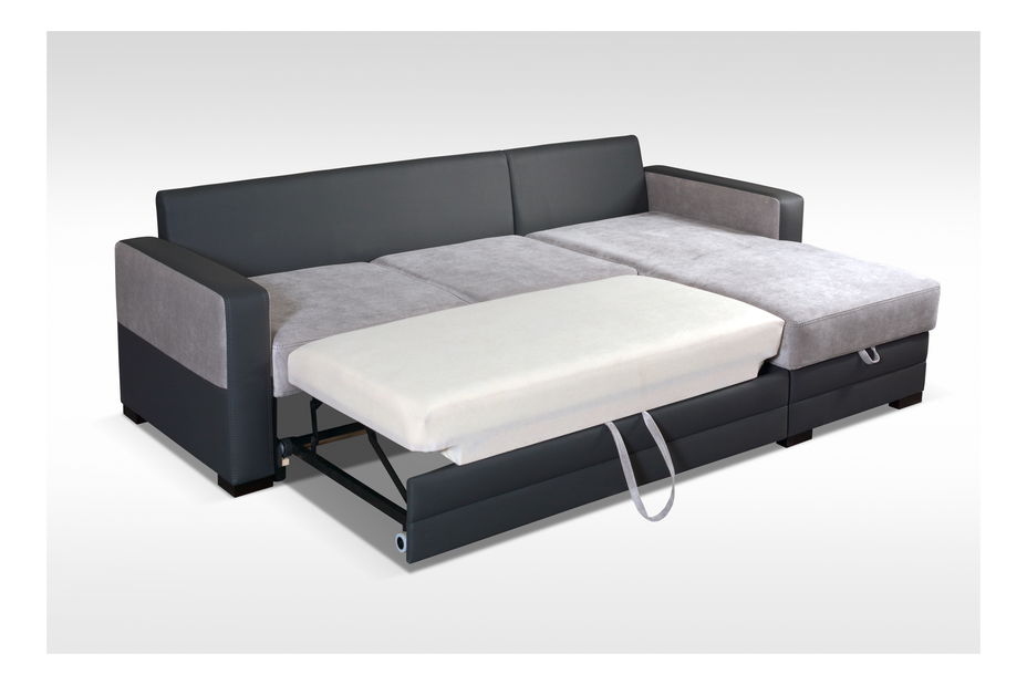 Colțar Antura (Gri deschis + negru) (S)