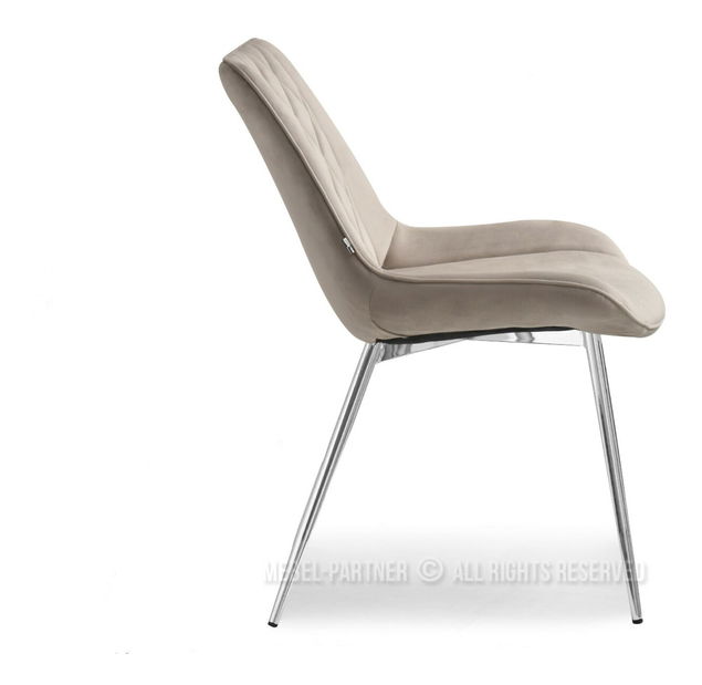 Stolička Aron (béžová + zlatá)