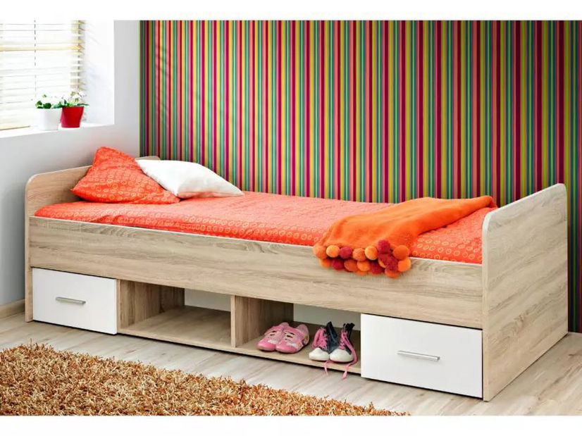Cameră pentru copii Solomon (stejar sonoma + alb)