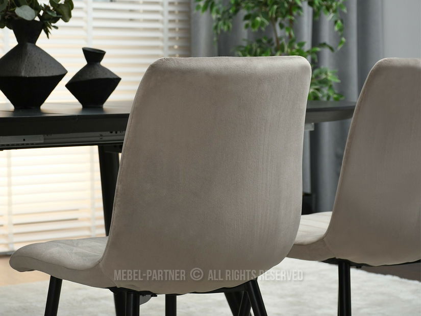 Szék Mia (bézs + fekete)