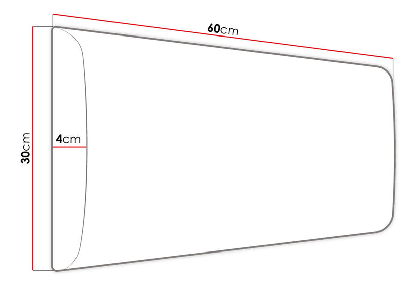 Predsoblje Paggy 60x30 (bijela + čelično siva)