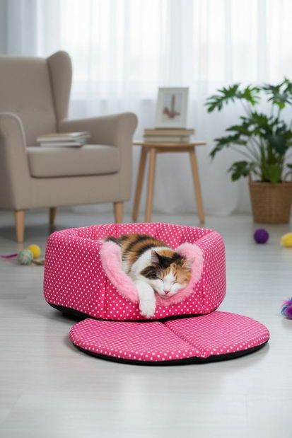 Peliešok pre mačky Bepa 1 (ružová)