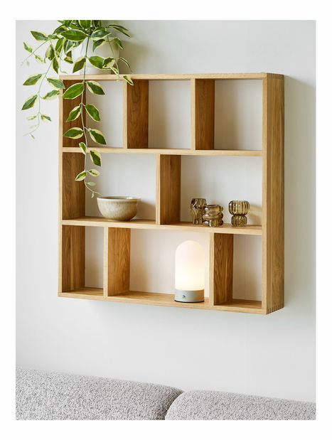 Stolová lampa Aselia (béžová + biela)