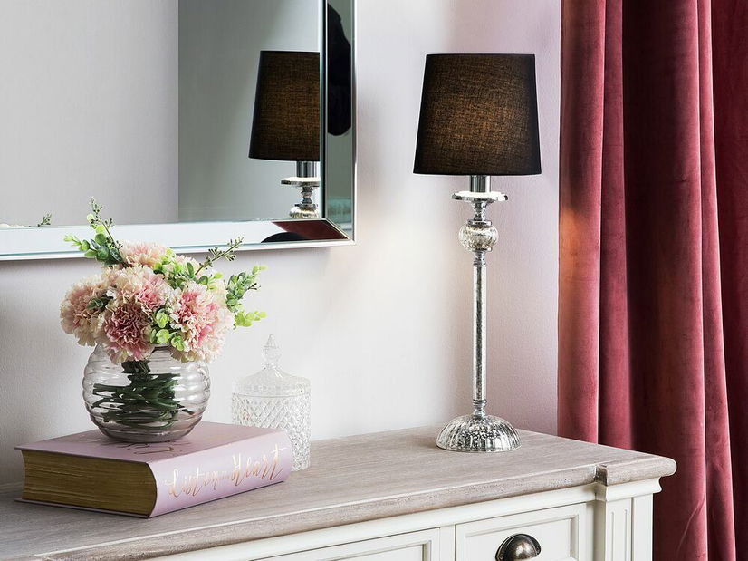 Lampă de masă Koral (negru)