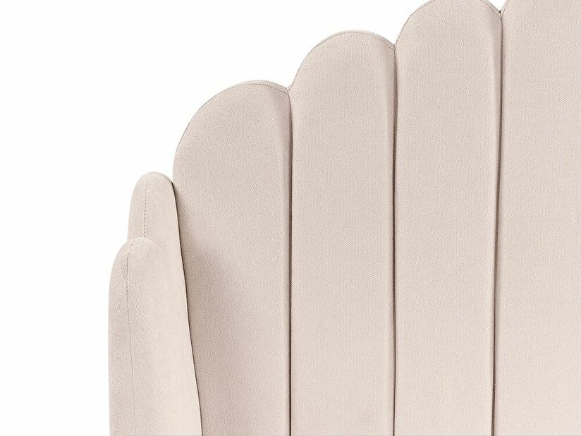 Manželská posteľ 160 cm Alise (béžová) (s roštom)