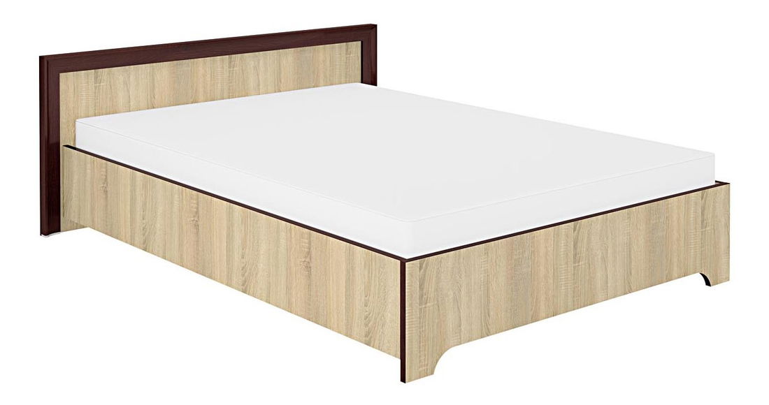 Manželská posteľ 160 cm Abric 29 sonoma svetlá